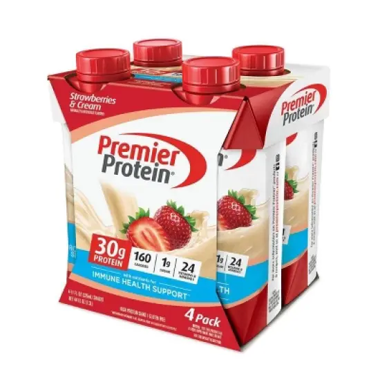 Premier Protein Nutritional Shake - Strawberries & Cream image {7}