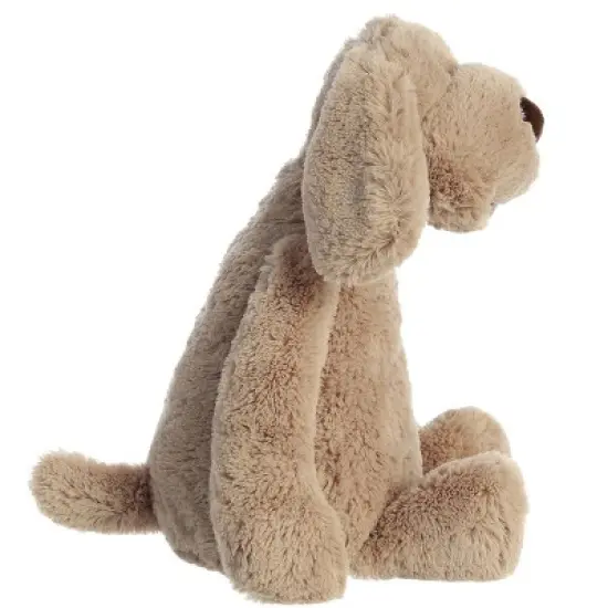 Aurora Huggle Buddies 13" Dexter Dog Brown Stuffed Animal image {4}