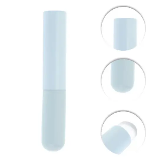 Unique Bargains Durable Lightweight Lip Brush with Lid 1 Pc image {2}