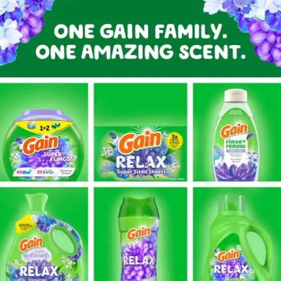 Gain Power Relax Laundry Detergent Pods - 18ct image {7}