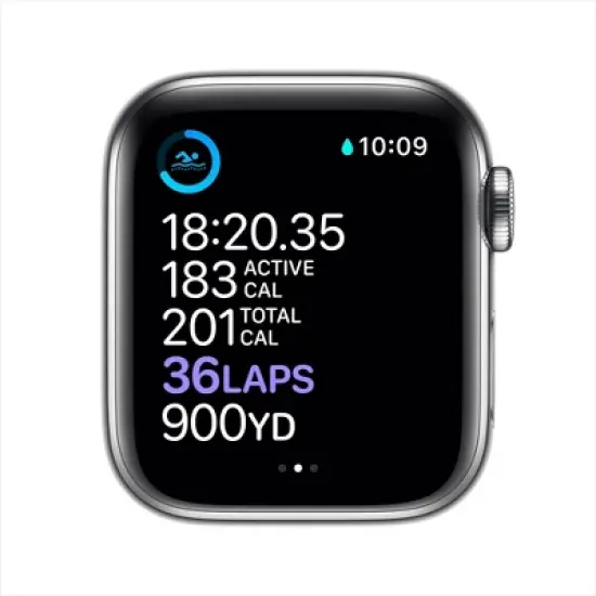 Apple Watch Series 6 GPS + Cellular Stainless Steel with Milanese Loop image {3}