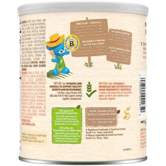 Gerber Nestum Wheat and Honey Baby Cereals - 10.58oz image {1}