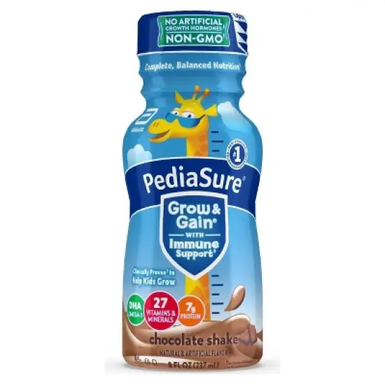 PediaSure Grow & Gain Kids' Nutritional Shake Chocolate - 6 ct/48 fl oz image {6}