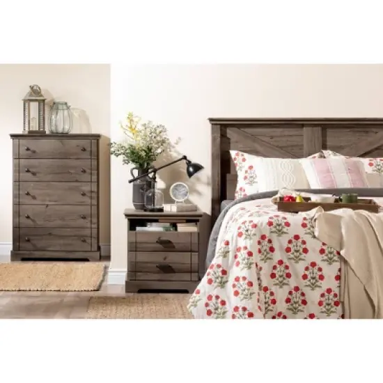 Lilak 2 Drawer Nightstand - South Shore image {3}