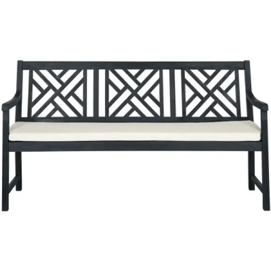 Bradbury 3 Seat Bench - Outdoor - Safavieh image {7}