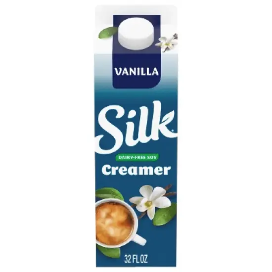 Silk Vanilla Soy Creamer - 32 fl oz (1qt) image {11}