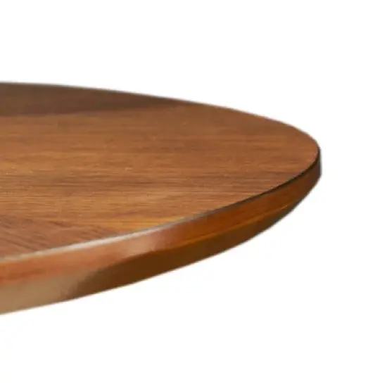 Clark Round Dining Pub Table Pecan image {6}
