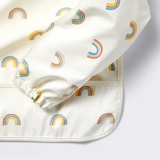 Long Sleeve Bib - Rainbow - Cloud Island&trade; image {3}