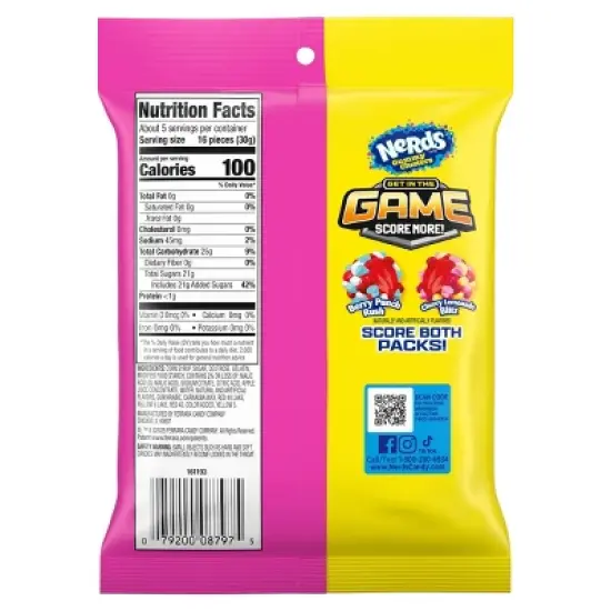 Nerds Gummy Candies - Lemonade - 5oz image {1}