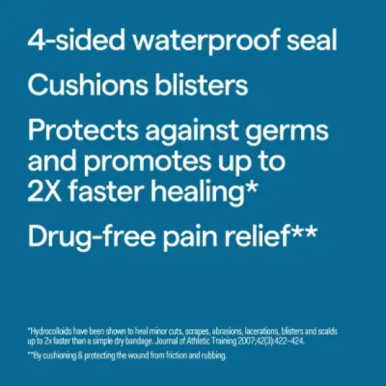 Hydrocolloid Bandages - 10ct - up&up&trade; image {3}