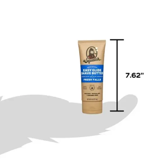 DR. SQUATCH Men's Natural Shave Butter - Fresh Falls - 6 fl oz image {5}