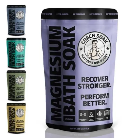 Coach Soak Muscle Recovery Bath Soak - 3lb image {10}