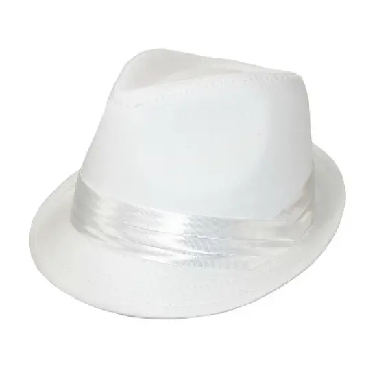 Kenny K Wedding Formal Dress Fedora Hat image {3}