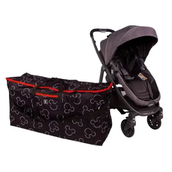 Disney Baby + J.L. Childress Single & Double Stroller Travel Bag - Mickey Black image {3}