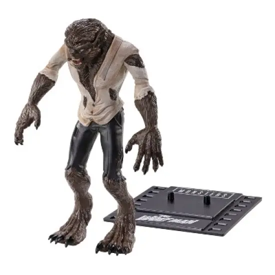 Universal Monsters BendyFigs Collectible Figure Wolfman image {1}