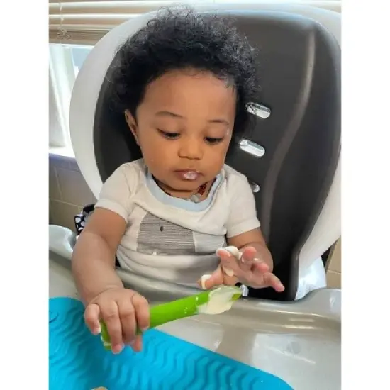 Olababy Silicone Baby Feeding Spoon & Training Set - 2ct image {4}