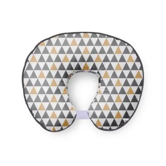 Bacati - 3 pc Woodlands Gray/Beige Neutral Hugster Feeding & Infant Support Nursing Pillow image {4}