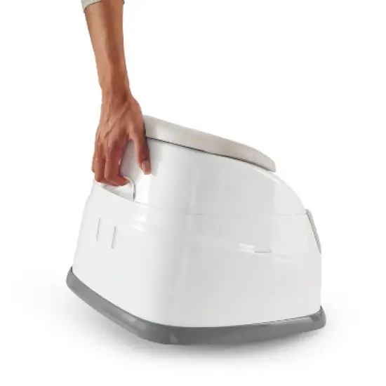 Ingenuity Baby Base 2-in-1 Booster Feeding and Floor Seat with Self-Storing Tray image {10}