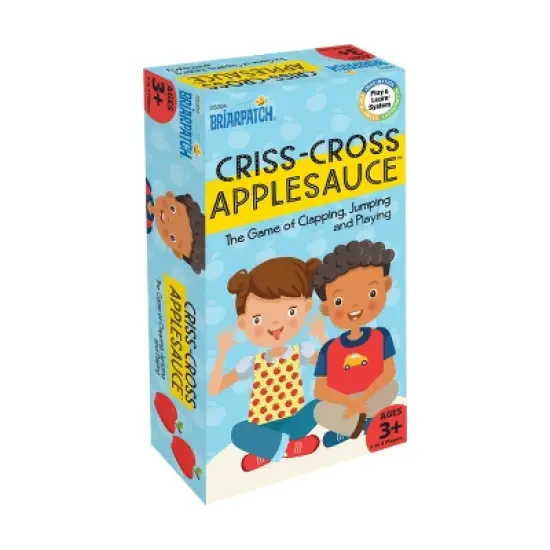 Briarpatch Criss-Cross Applesauce Board Game: Creative Thinking Educational Game for 2-4 Players, Includes Cards & Sticks image {12}