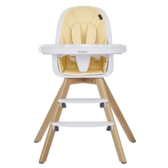 Evolur Zoodle 2 in 1 Baby High Chair, Easy to Clean, Removable Tray, Compact and Portable Convertible High Chair for Babies and Toddlers image {16}