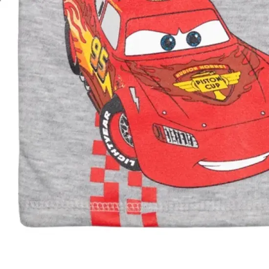 Disney Pixar Cars Lightning McQueen Toddler Boys Fleece Half-Zip Pullover Hoodie  image {4}