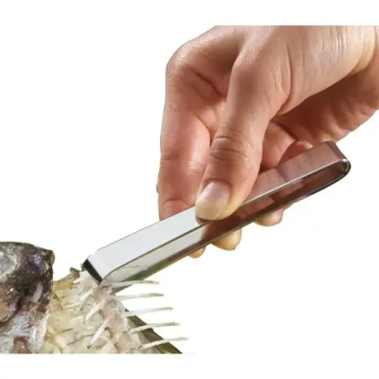 Kuchenprofi Stainless Steel Fishbone Tweezers, 5-Inch image {2}