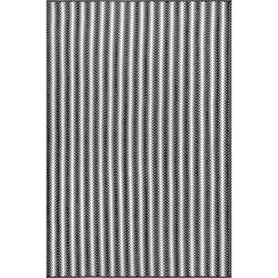 nuLOOM Kennedy Braided Stripes Indoor and Outdoor Patio Area Rug image {9}