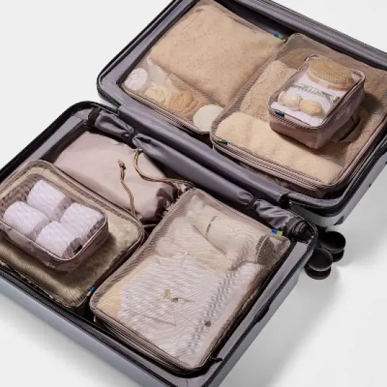 7pc Packing Cube Set with Compression - Open Story&trade; image {2}