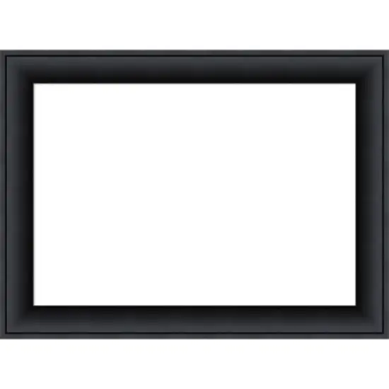 Amanti Art Nero Black Framed Dry Erase Magnetic Board image {9}