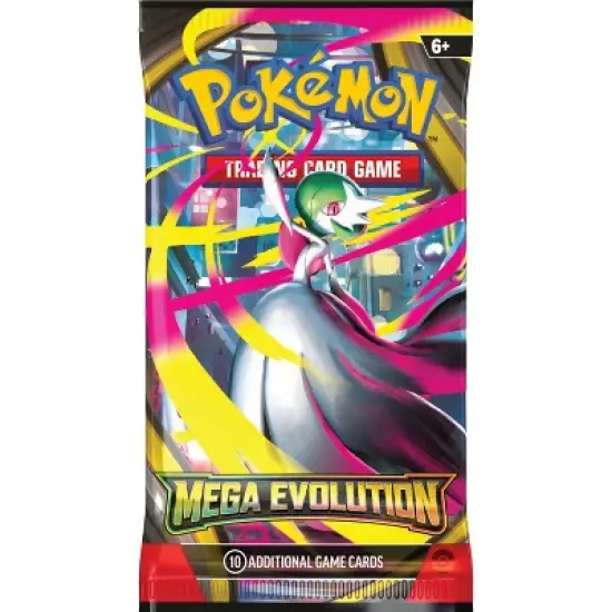 Pokemon ME1 Mega Evolution Art Set | 4 Booster Packs (One of Each Artwork) image {3}