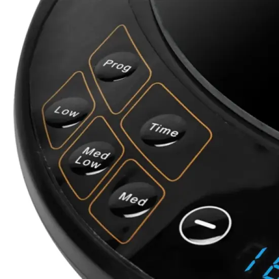 Brentwood Single Electric Induction Cooktop in Black image {4}