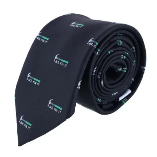 Ascentix Men's Mr. Fix It Novelty Necktie image {3}