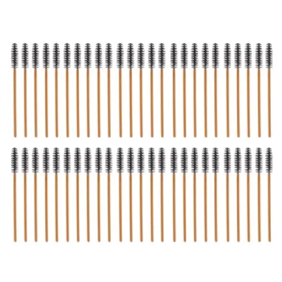 Unique Bargains Convenient Eyebrows Brushes 50 Pcs image {13}