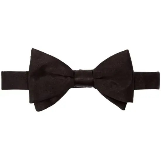 KS Signature by KingSize Men's Big & Tall  Pre-Tied Bow Tie Necktie image {2}