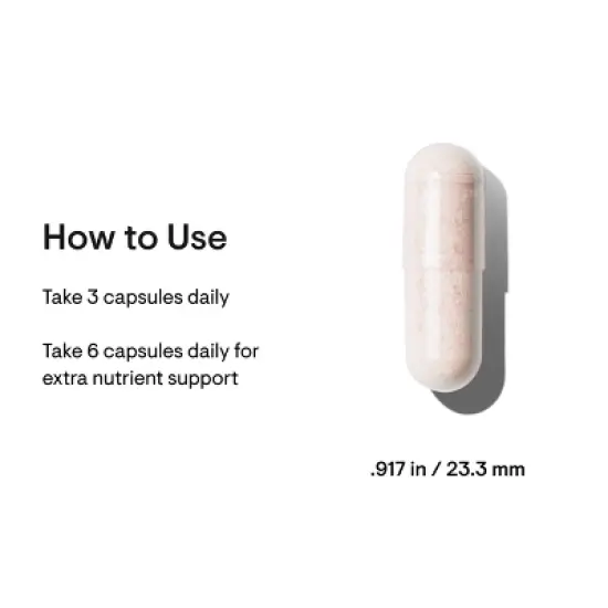 THORNE Men's Multi 50+ - Daily Multivitamin with Vitamins B6, B12, C, Zinc & More - Support Heart, Brain, Prostate, and Muscle Health* - 180 Capsules image {5}