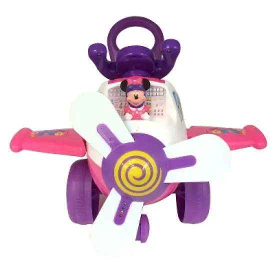 Kiddieland Disney Minnie Activity Plane Ride-On image {1}