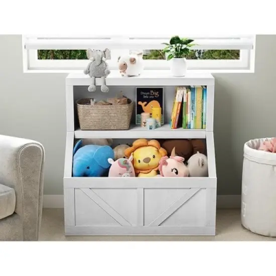 Kids Bookshelf Bookcase Toddlers Playhouse Cabinet Shelf image {2}
