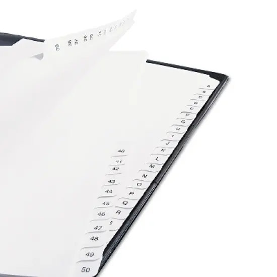 Avery Allstate-Style Legal Exhibit Side Tab Dividers 26-Tab A-Z Letter White 01700 image {2}