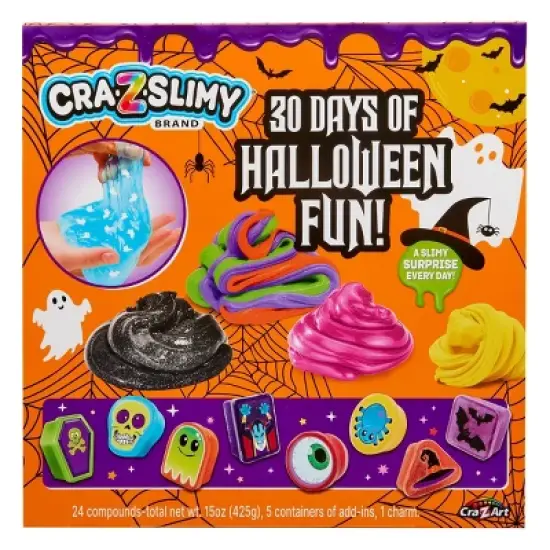 Cra-Z-Slimy Halloween Slimy Countdown Calendar image {1}