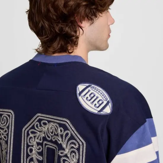 Champion Men's V-Neck Varsity Jersey - Navy image {3}