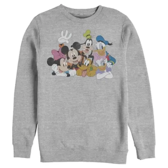 Men's Mickey & Friends Club House Group Shot Sweatshirt image {3}
