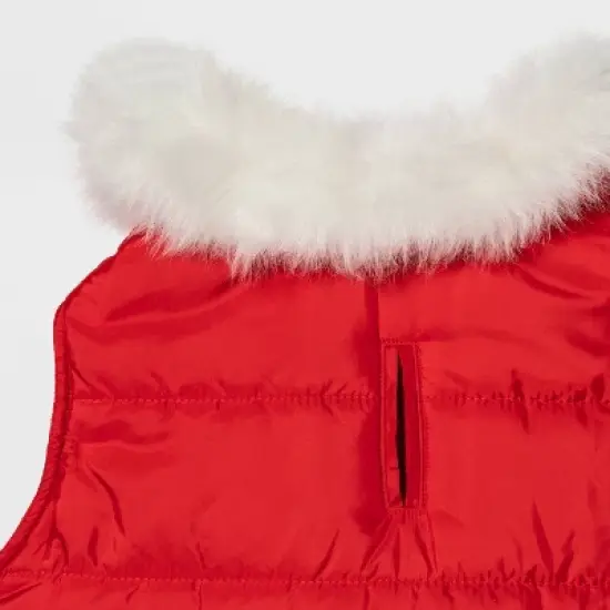 Gingerbread Playhouse Puffer Cat and Dog Vest - Wondershop&trade; image {3}