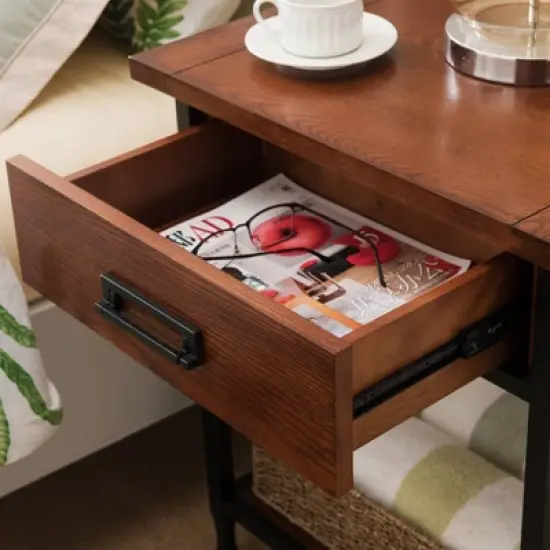Nightstand Oak - Leick Home image {2}