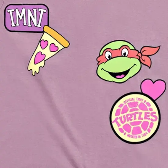 Teenage Mutant Ninja Turtles Donatello Raphael Leonardo Michelangelo Girls 2 Pack T-Shirts Toddler to Big Kid  image {3}