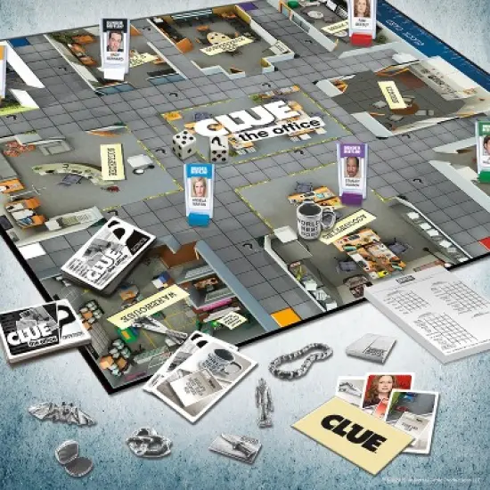 CLUE: The Office - Dunder Mifflin Collectible Mystery Board Game, Ages 9+, 2-6 Players image {2}