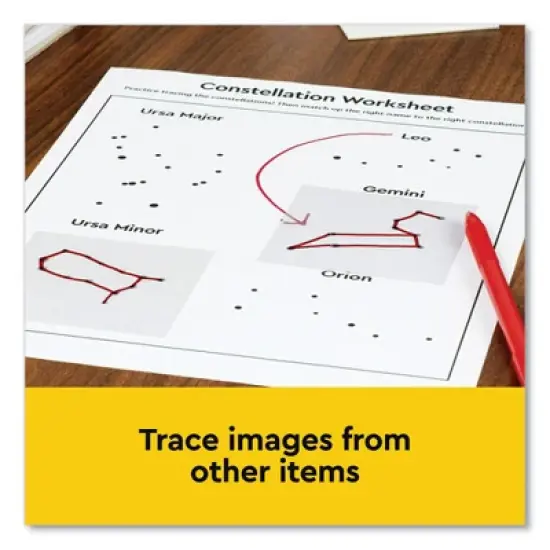 Post-it Transparent Notes, Unruled, 3" x 3", Transparent, 36 Sheets/Pad, 10 Pads/Pack image {4}