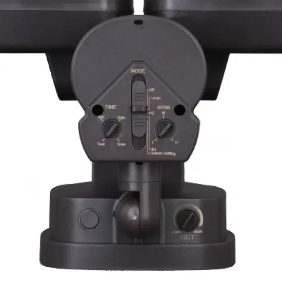 VAXCEL Integrated LED Motion Sensor Dusk to Dawn Outdoor Security Flood Light - 240 Degree - 85 Ft. image {14}