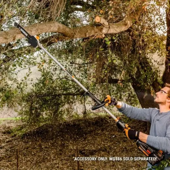 Worx WA0222 40V Nitro Driveshare Pole Saw Attachment image {1}