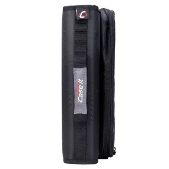 Case-it 2" Laptop Zipper Binder Black image {5}