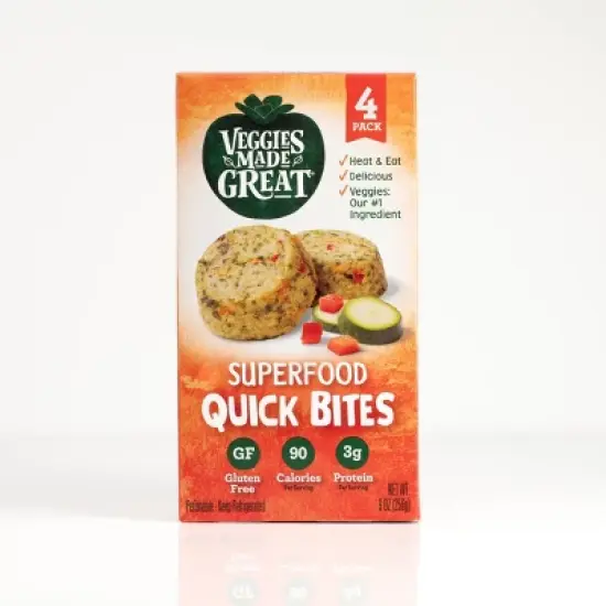 Veggies Made Great Superfood Quick Bites - 9oz/4ct image {3}
